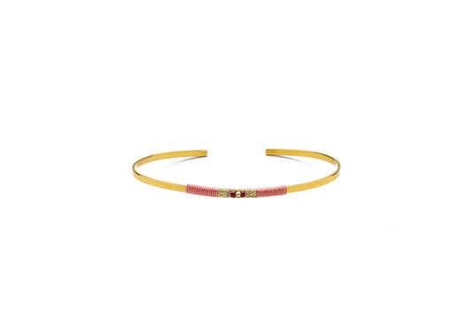Pulseira Marroc Rosa Pastel