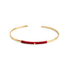 Thin Steel Bracelet - Reds, Oranges, Yellows