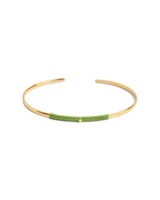 Pulseira de Aço Fina - Azuis e Verdes