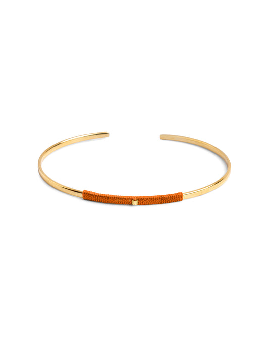 Pulseira de Aço Fina - Castanhos