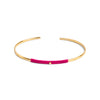 Fine Steel Bracelet - Roses and Lilac
