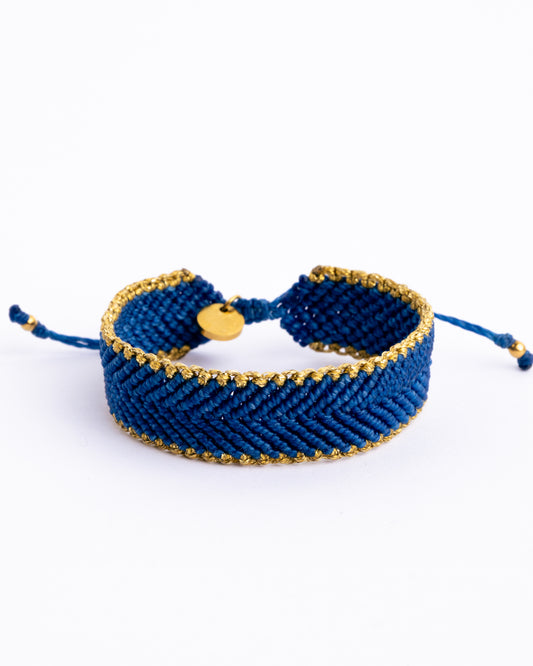 Pulseira Espinha - Azulão