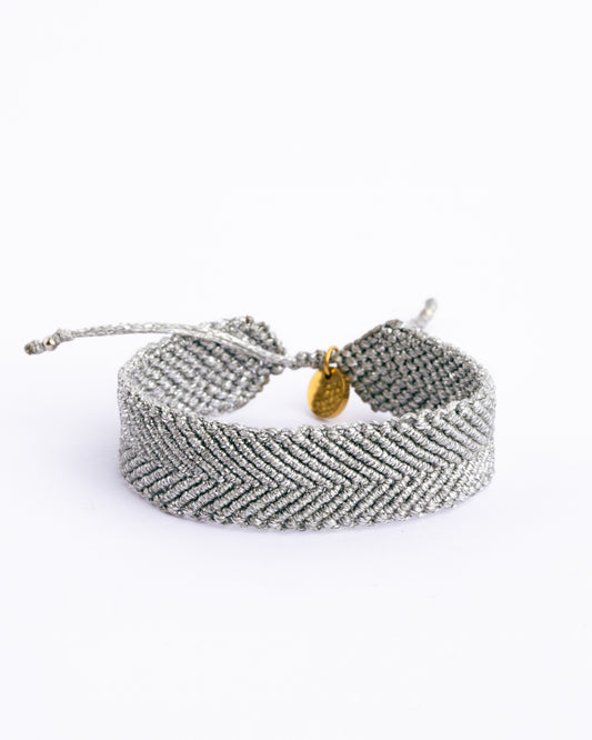 Spine Bracelet - Silver Plated