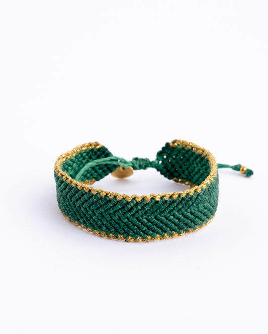 Pulseira Espinha - Verde