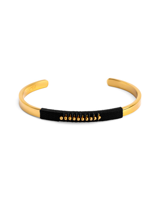 Pulseira de Bolinhas Preta