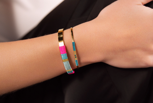 Pulseira Marroc Turquesa