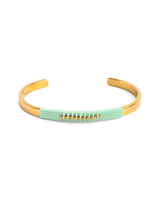 Mint Green Beaded Bracelet