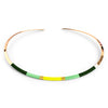 Moss green steel choker
